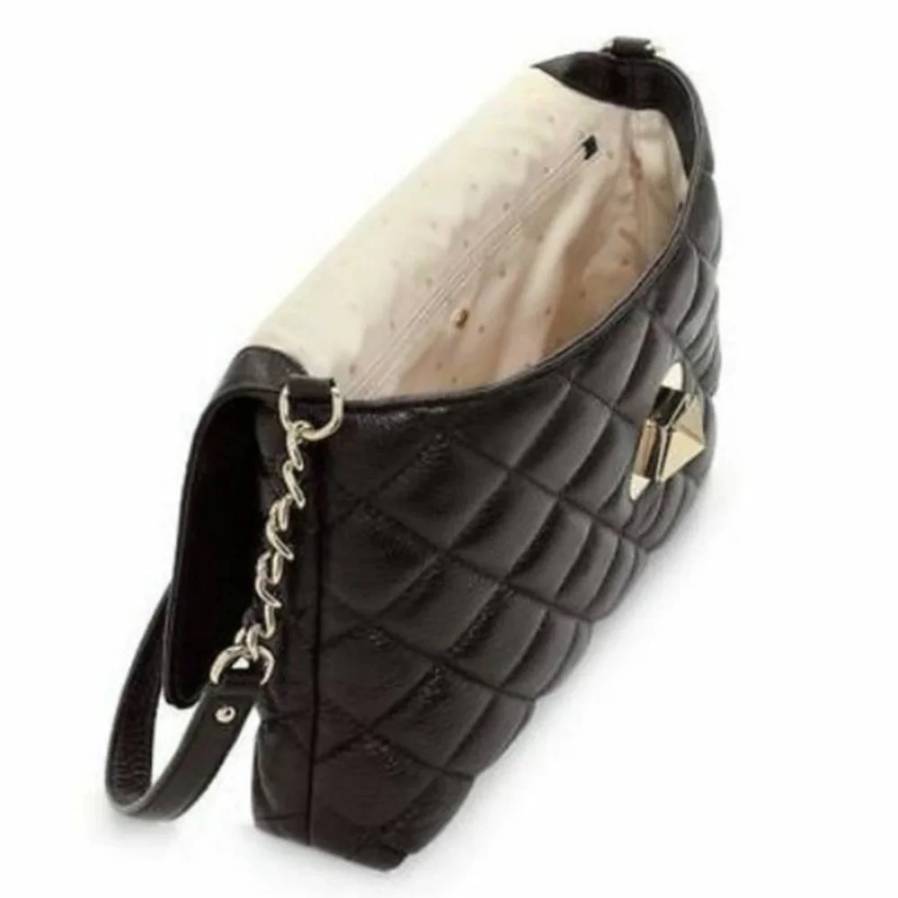 Kate Spade Handbag Black Leather Shoulderbag Purse